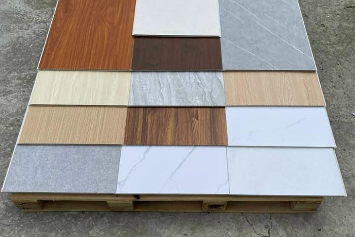 Bảng màu tấm ốp nano phổ biến